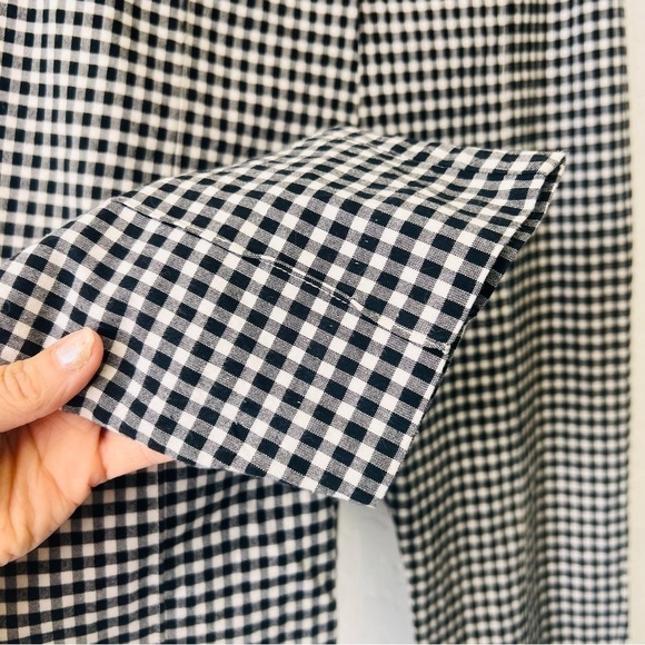 Victoria Beard Gingham Tee High Waisted Trouser Pants 4 - Picture 6 of 13